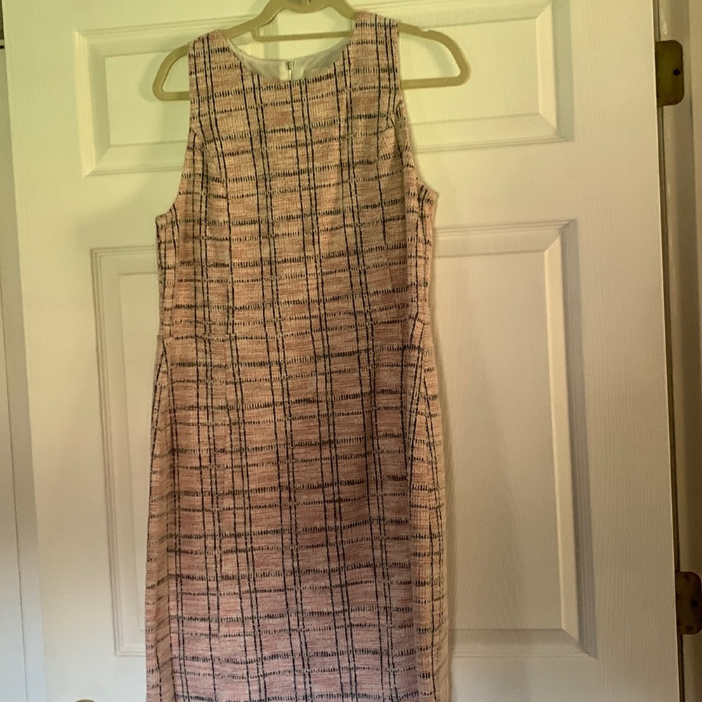 Tweed sheath dress